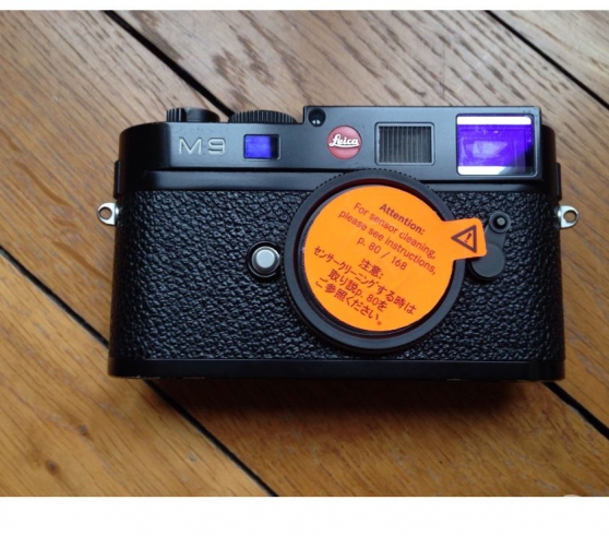 Boitier Leica M9 Noir complet avec boîte