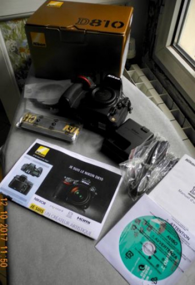 Annonce occasion, vente ou achat 'Appareil Nikon D810 botier nu'