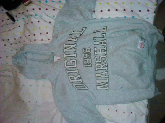 Annonce occasion, vente ou achat 'pull US MARSHALL gris taille m'