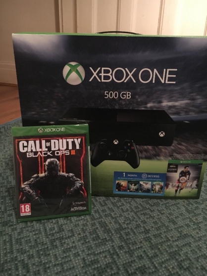 Annonce occasion, vente ou achat 'Donne Microsoft Xbox One 500 Go Noir'