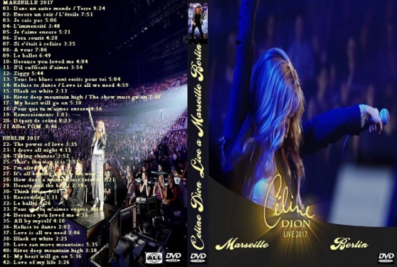 Celine Dion DVD Live 2017 Marseille