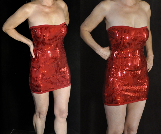 Annonce occasion, vente ou achat 'Robe rouge sexy sequin'