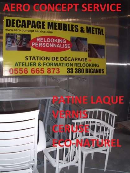 Annonce occasion, vente ou achat 'decapage meuble bois pessac & relooking'