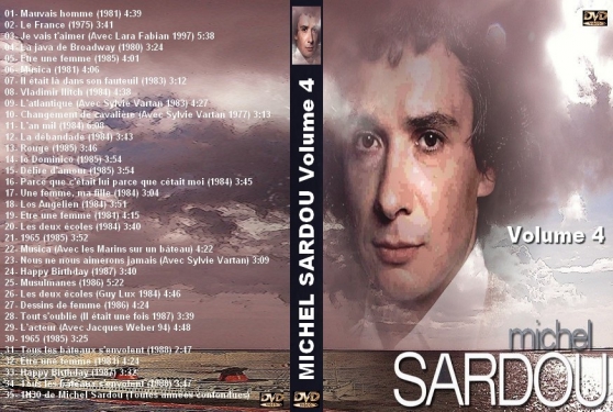 Annonce occasion, vente ou achat 'Michel Sardou DVD Archives (Volume 4)'