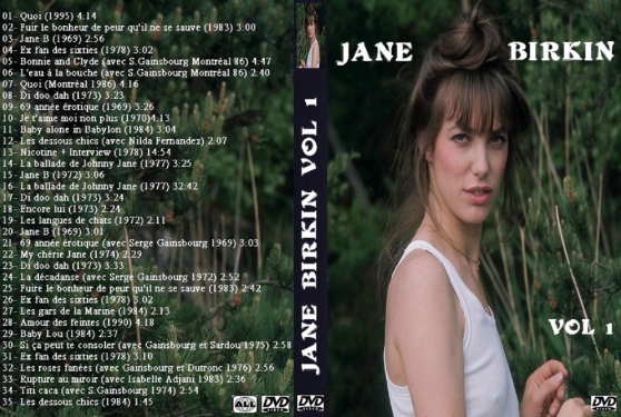 Annonce occasion, vente ou achat 'Jane Birkin DVD Volume 1'