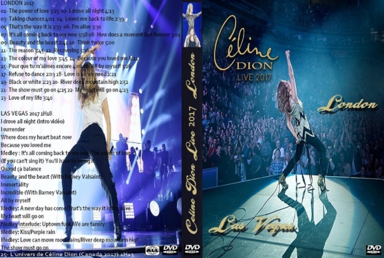 Celine Dion DVD Live Londres & Las Vegas
