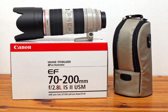 Annonce occasion, vente ou achat 'Canon Zoom 70-200 F2,8 L IS II USM'