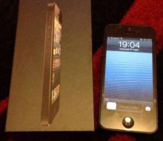 Pourquoi Mon Téléphone Est En Noir Et Blanc Iphone 5 16 Go Noir desimlocké et garant - Marche.fr