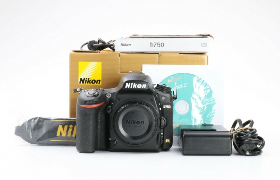 Annonce occasion, vente ou achat 'Nikon D750 + Grip + Batterie'