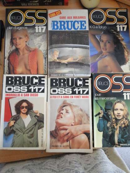 Annonce occasion, vente ou achat 'Lot 6 Livre OSS 117 de Bruce'