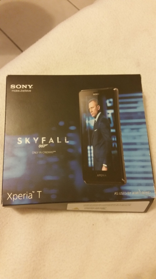 Sony Xpéria T SKYFALL 007 débloqué