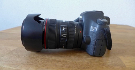 Annonce occasion, vente ou achat 'Canon 6D Kit avec EF 24-105mm f / 4L IS'