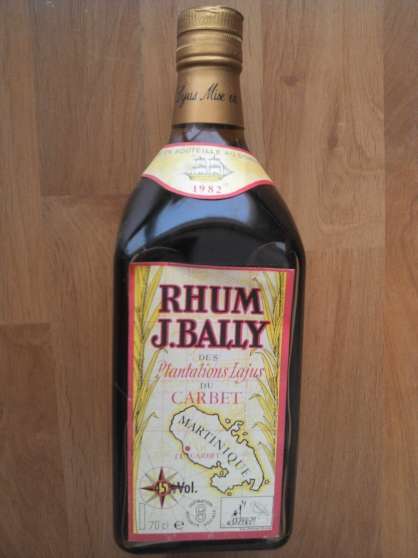 Annonce occasion, vente ou achat 'Rhum Vieux Bally Hors D\'ge - Millsime'