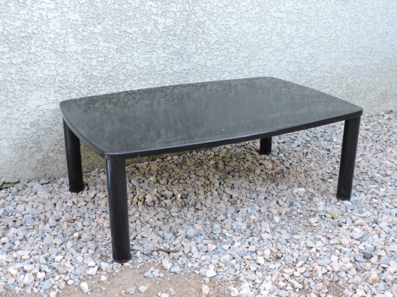 Annonce occasion, vente ou achat 'table basse rectangulaire noire'