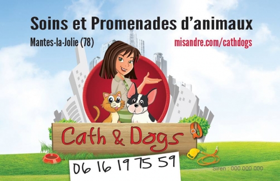 Annonce occasion, vente ou achat 'Cath & Dogs, soins et promenades animaux'
