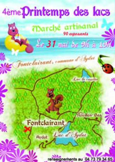 Annonce occasion, vente ou achat 'march artisanal LE PRINTEMPS DES LACS'