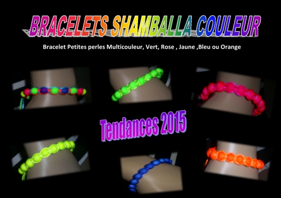 Annonce occasion, vente ou achat 'bracelet shamballa multi couleur'