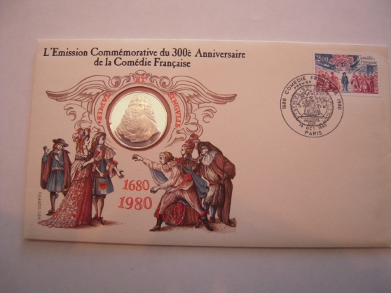 Annonce occasion, vente ou achat 'envelppe philatlique numismatique'