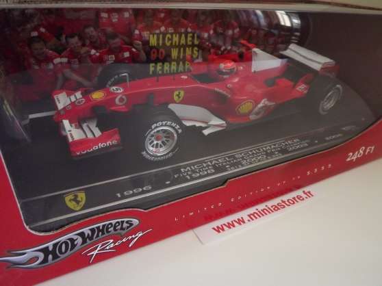 Annonce occasion, vente ou achat 'F1 1/18 Ferrari 248 M.Schumacher Italie'
