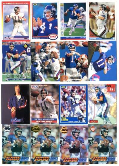 Annonce occasion, vente ou achat '73 cartes NFL Phil Simms NY Giants'
