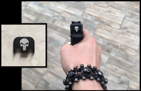 Annonce occasion, vente ou achat 'Cover punisher pour tous les glock NEUF'