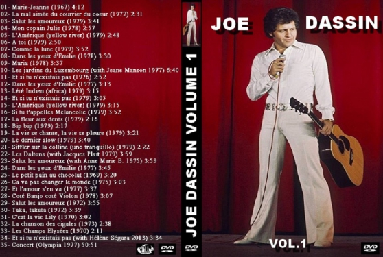 Annonce occasion, vente ou achat 'Joe Dassin DVD Archives (Volume 1)'