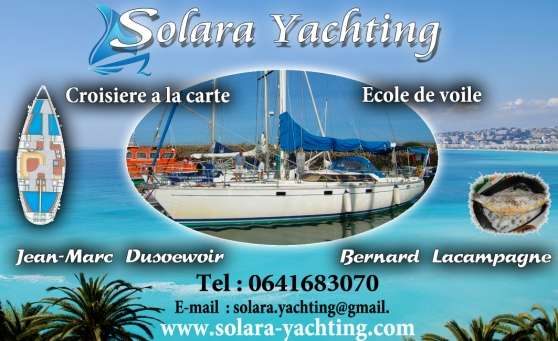 Annonce occasion, vente ou achat 'solara location voilier mediterranee'