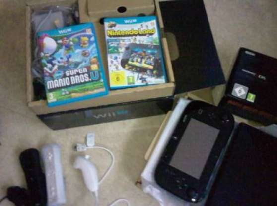 Annonce occasion, vente ou achat 'Pack WiiU 32 GO+jeux+3DS+jeux+jeux Wii'