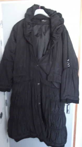 Annonce occasion, vente ou achat 'manteau noir taille 52/54'