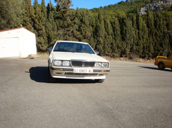 Annonce occasion, vente ou achat 'Maserati Biturbo 422 de 1988 blanc'