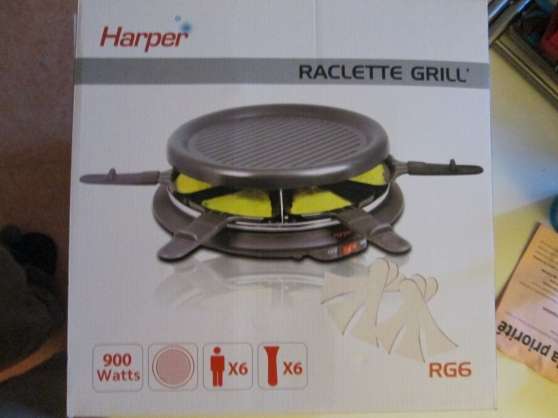 Annonce occasion, vente ou achat 'raclette grill harper'