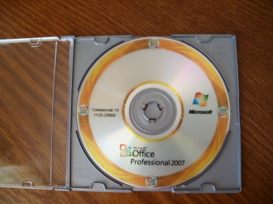 Annonce occasion, vente ou achat 'Microsoft Office Professionnel Plus 2007'