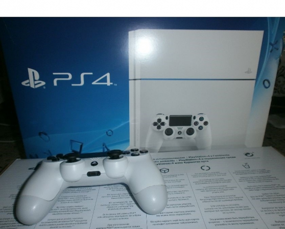 Annonce occasion, vente ou achat 'Console PS4 Blanche Neuve + 9 jeux + Gar'