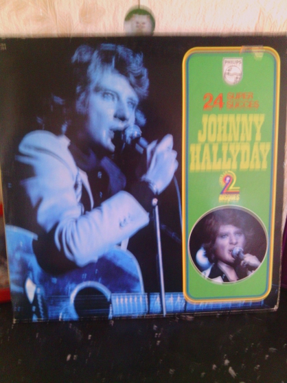 45 tours disque vinyle Johnny Hallyday