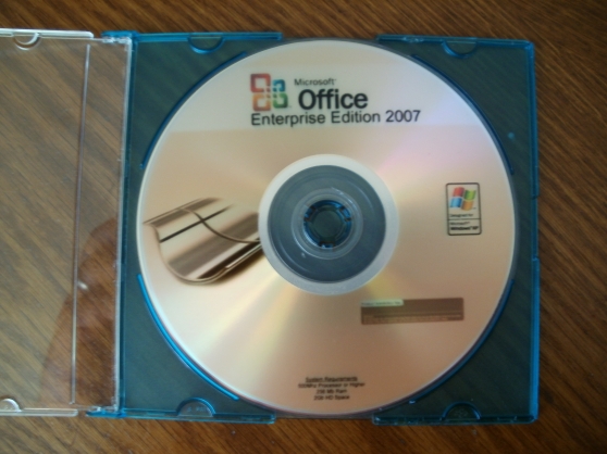 Annonce occasion, vente ou achat 'Microsoft Office Enterprise 2007 (5PC)'