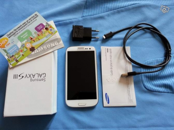 Annonce occasion, vente ou achat 'SAMSUNG GALAXY S3 NEUF 32 Go Blanc 4G'
