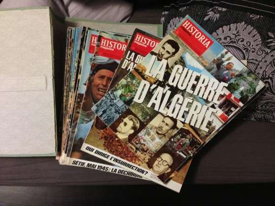 Annonce occasion, vente ou achat 'Lot magazines Historia Guerre d\'Algrie'