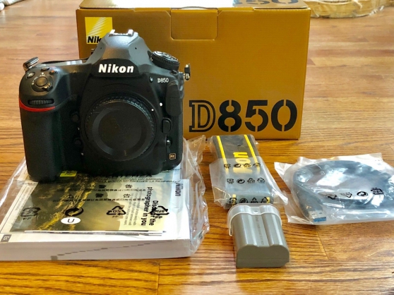 Annonce occasion, vente ou achat 'Nikon D850 Full frame'