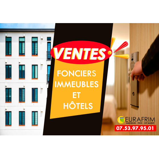 Hôtel de 50 chambres à vendre