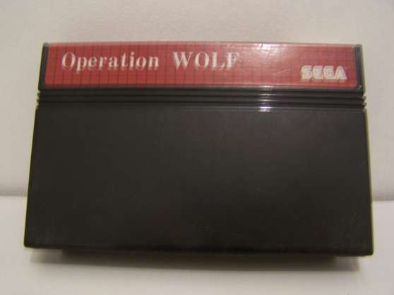 Annonce occasion, vente ou achat 'operation wolf master system'