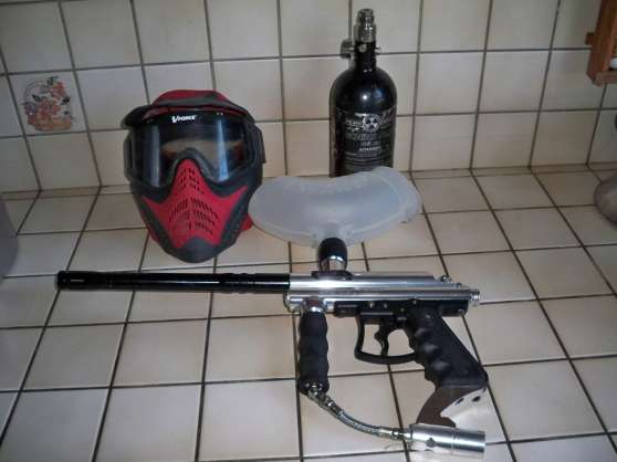 Annonce occasion, vente ou achat 'paintball + masque protection +bouteille'