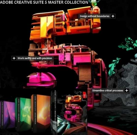 Annonce occasion, vente ou achat 'SUITE CREATIVE CS 5.5 Master Collection'
