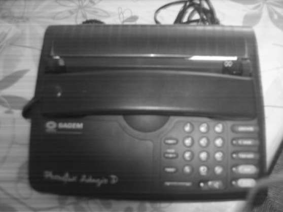 Annonce occasion, vente ou achat 'Fax Audio Sagem'