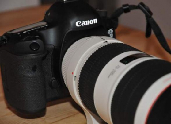 boitier Canon EOS 5d mark 3 +70/200 f 2,