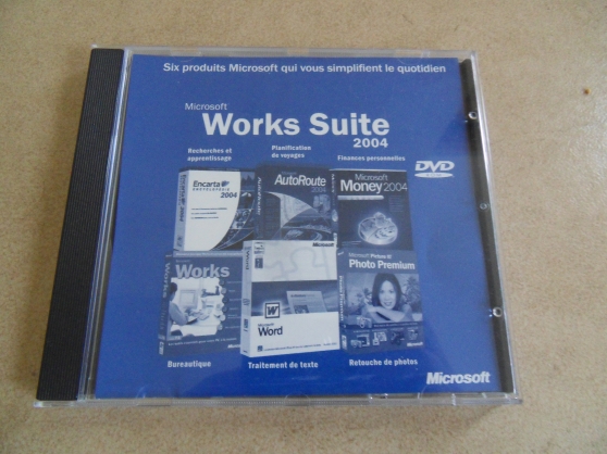 Annonce occasion, vente ou achat 'cd works suite 2004'