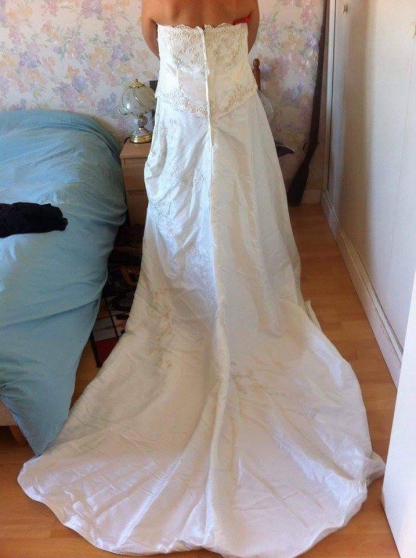 Robe de mariée bustier