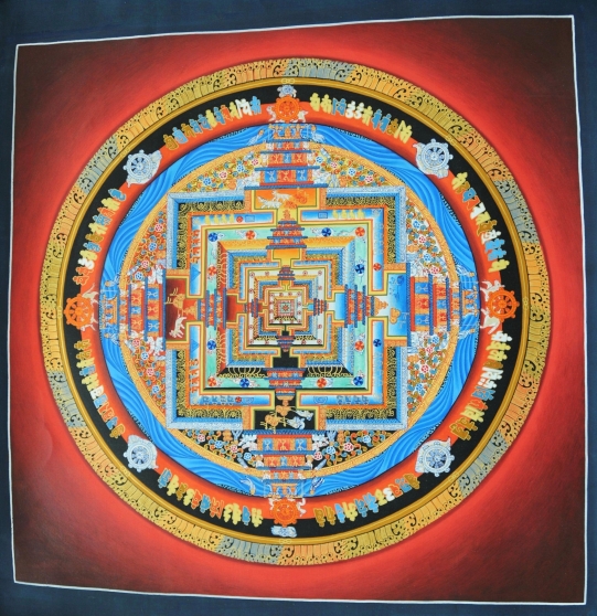 Thangka du Mandala de Kalachakra - Grand