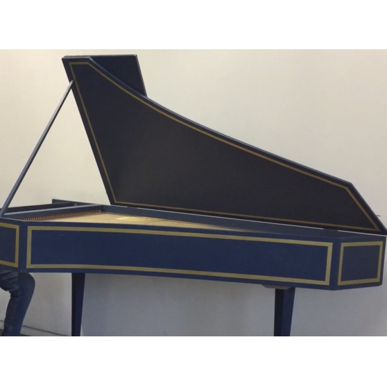 Achète clavecin double clavier