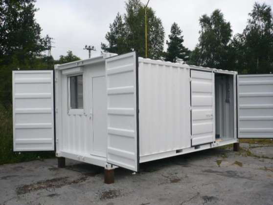 Annonce occasion, vente ou achat 'container 20\' neuf stockage / bungalow'