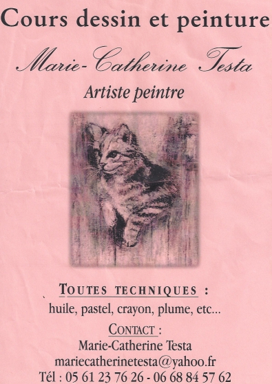 Annonce occasion, vente ou achat 'cours de dessin et peinture  Toulouse'